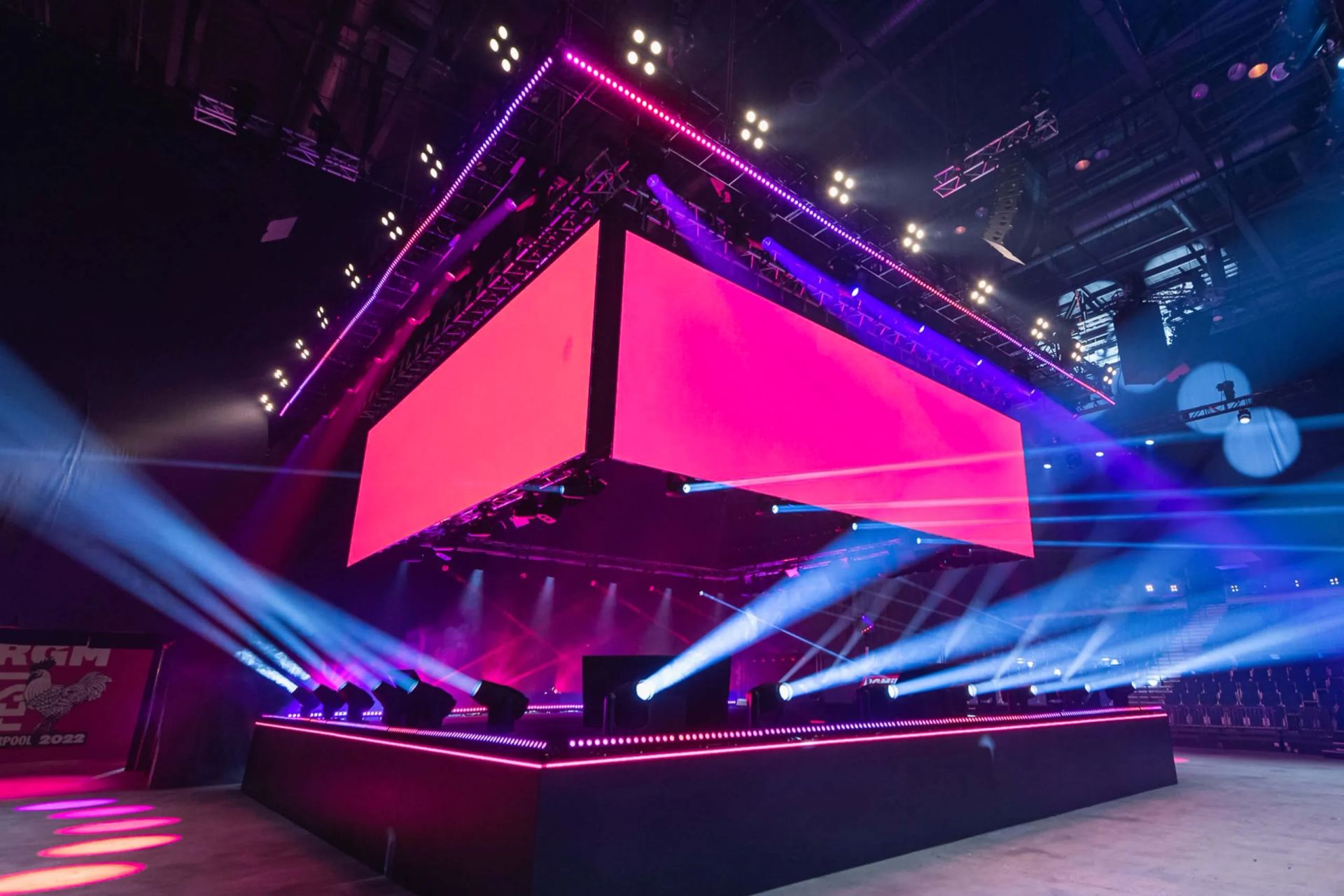 Professional LED video wall and lighting equipment